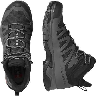 Salomon X Ultra 4 Mid Gtx Heren Hoge Wandelschoen Black/Magnet/Pearl Blue 9 Salomon X Ultra 4 Mid Gtx Heren Hoge Wandelschoen Black/Magnet/Pearl Blue 9