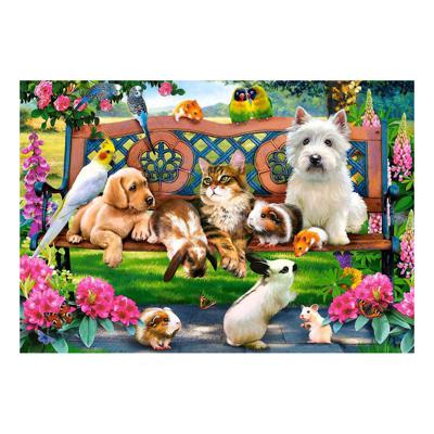 Castorland legpuzzel pets in the park, 1000st. Castorland legpuzzel pets in the park, 1000st.