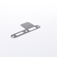 Nemef sluitplaat - afgerond - vp1279/17 RVS - draairichting 2-4 lange lip - thumbnail