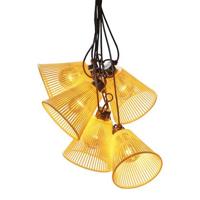 Konstsmide 2334-830 Lichtketting Buiten Energielabel: G (A - G) Aantal lampen 10 LED Barnsteen Verlichte lengte: 9.15 m - thumbnail