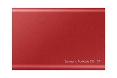 Samsung T7 externe SSD 500 GB (rood) Samsung T7 externe SSD 500 GB (rood)