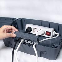 LogiLink Zubehör Kabel LPS223 Kabelbehuizing 115 x 320 x 210 Kunststof Grijs 1 stuk(s) - thumbnail