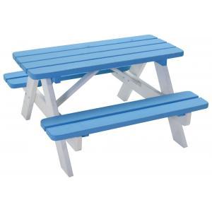 Kinderpicknicktafel Mickey blauw/wit - thumbnail