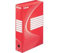 Archiefdoos Esselte Boxycolor 80mm 352x250mm rood - thumbnail