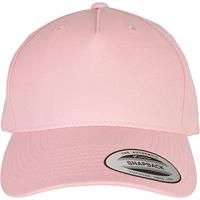 Flexfit FX5789M YP Classics 5-Panel Premium Curved Visor Snapback Cap - Prism Pink - One Size - thumbnail