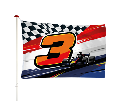 Max 3 Race Vlag