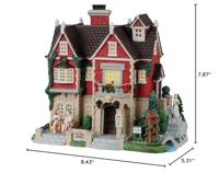 Lemax rest and renew retreat verlicht kersthuisje Caddington Village 2023 - thumbnail