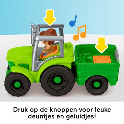 Fisher-Price Little People speelgoedtractor