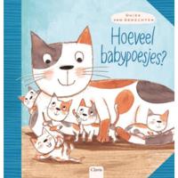 Hoeveel babypoesjes? - Guido van Genechten - Hardcover (9789044828221) - thumbnail