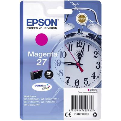 Epson Inktcartridge 27 Origineel Magenta C 13 T 27034012