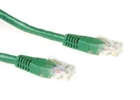 ACT IB3907 U/UTP CAT6A Patchkabel Groen - 7 meter - thumbnail