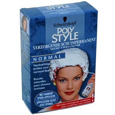 Schwarzkopf Poly Style Verzorgende Schuimpermanent Voor Normaal Haar