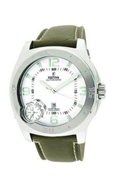 Horlogeband Festina F16078-1 Leder Groen 24mm Horlogeband Festina F16078-1 Leder Groen 24mm