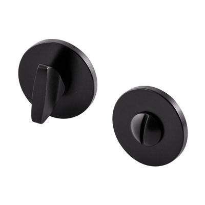 Hardbrass Shuffle toilet-/badkamersluitingrond 5mm - zwart Hardbrass Shuffle toilet-/badkamersluitingrond 5mm - zwart