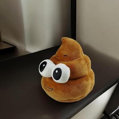 Poo Knuffel Pluche Poep, 18cm