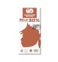 Chocolatemakers Awajun 30% met koffie bio fairtrade bio 80 Gram - thumbnail