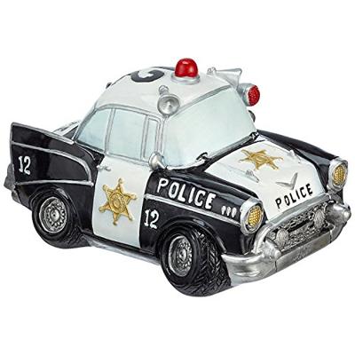 Spaarpot politieauto van poly, B17 x D10 x H9 cm Spaarpot politieauto van poly, B17 x D10 x H9 cm