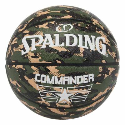 Basketbal Spalding Commander Camo Groen Olijf 7 Synthetisch (Maat 7)