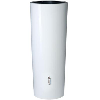 Garantia regenton met bloembak 350 liter wit