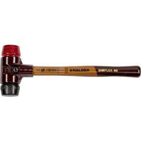 Halder SIMPLEX 3026.040 Kunststof hamer Ergonomische handgreep, Hard, Middelhard 640 g 325 mm 1 stuk(s)
