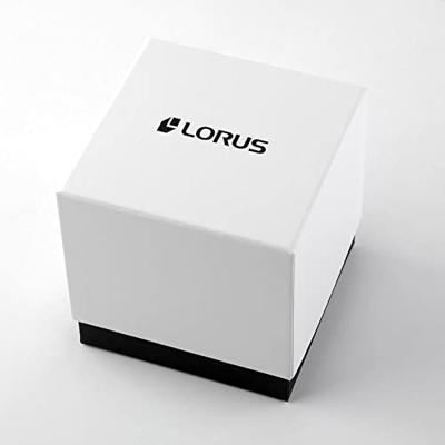 Lorus RXH01IX5 Horloge staal zilverkleurig-zwart 42 mm Lorus RXH01IX5 Horloge staal zilverkleurig-zwart 42 mm