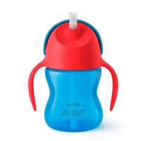 Philips Avent Drinkbeker Rietje Boy Blauw 200ml SCF796/01 - thumbnail