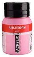 Royal Talens Amsterdam Acrylverf 500 ml - Quinacridone Roze Licht 385 - thumbnail