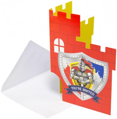 Folat BV Uitnodigingen ridders, 8st.