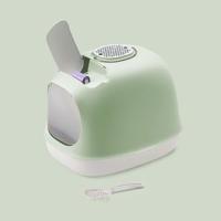 Kattenbak United Pets Groen Polypropyleen 40 x 50 cm - thumbnail