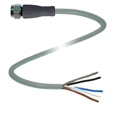 Pepperl+Fuchs 235338 Sensor/actuator connector, geassembleerd Aantal polen (sensoren): 4 15 m 1 stuk(s)