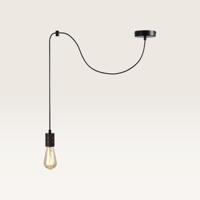 Hanglamp Lorena bronzo - E27-fitting - Minimalistisch design - Licht dat lijkt te zweven - IP20 voor binnen - thumbnail