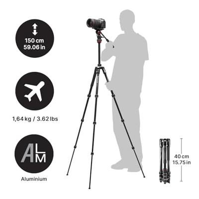 Manfrotto MVKBFRT-LIVE Befree aluminium statiefkit