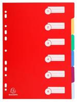 Intercalaires polypropylene semi rigide 35x100e 6 positions - a4 - thumbnail