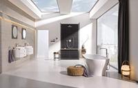 GROHE Essence New Afbouwdeel vrijstaande badkraan - omstel - draaibare uitloop 27.7cm - handdouche - doucheslang - chroom 23491001 - thumbnail