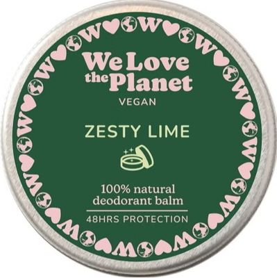 We Love The Planet Zesty Lime Deodorant Balm We Love The Planet Zesty Lime Deodorant Balm