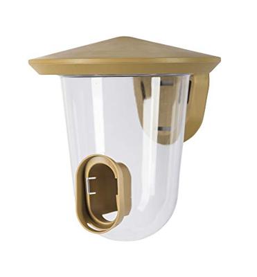 Singing Friend vogel- en voederhuis set bruin