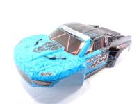 Arrma - Body Painted Decal Trim Blue Senton 4x4 Mega (AR402247) - thumbnail