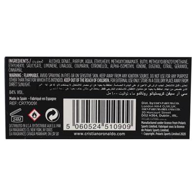 Cristiano Ronaldo CR7 Game On Eau de Toilette Spray 100 ml Heren Cristiano Ronaldo CR7 Game On Eau de Toilette Spray 100 ml Heren