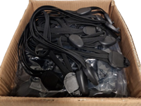 Kgs Amk triobinder 28 inch 60 cm zwart doos 100 stuks - thumbnail