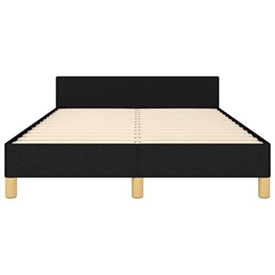 Bedframe zonder matras 120x190 cm stof zwart