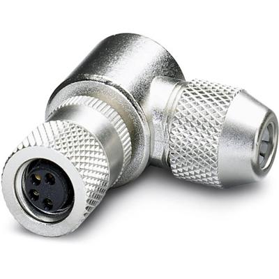 Phoenix Contact 1436482 Sensor/actuator connector, niet geassembleerd M8 Aantal polen (sensoren): 4 Bus, haaks 1 stuk(s) Piece