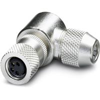Phoenix Contact 1436482 Sensor/actuator connector, niet geassembleerd M8 Aantal polen (sensoren): 4 Bus, haaks 1 stuk(s) Piece - thumbnail