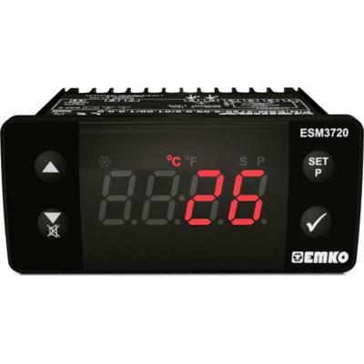 Emko ESM-3720 Tweestanden- en PID-regelaar Temperatuurregelaar Pt100 -50 tot 400 °C Relais 16 A (l x b x h) 65 x 76 x 35 mm Emko ESM-3720 Tweestanden- en PID-regelaar Temperatuurregelaar Pt100 -50 tot 400 °C Relais 16 A (l x b x h) 65 x 76 x 35 mm