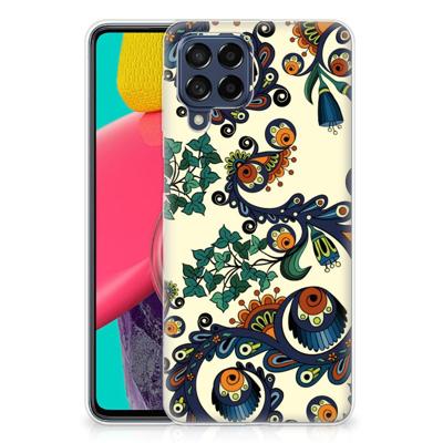 Siliconen Hoesje Samsung Galaxy M53 Barok Flower Siliconen Hoesje Samsung Galaxy M53 Barok Flower