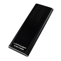 LC-Power LC-M2-C-NVME behuizing voor opslagstations M.2 SDD-behuizing Zwart - thumbnail