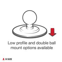 Ram RAM Flex Adhesive Ball Base 1 inch - thumbnail