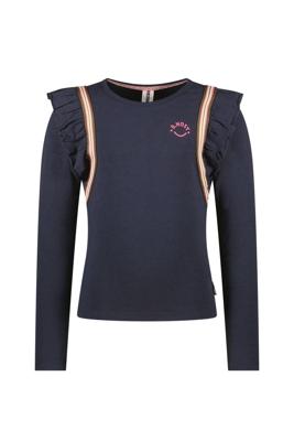 B.Nosy Meisjes top - Tess - Navy blauw