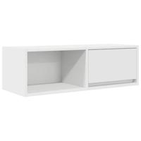 Tv-meubelen 2 st 80x31x25,5 cm bewerkt hout wit - thumbnail