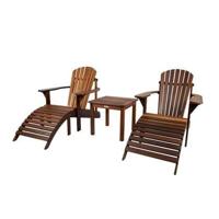 Adirondack tuinstoel set Toronto geolied - thumbnail