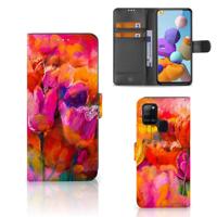 Hoesje Samsung Galaxy A21s Tulips - thumbnail
